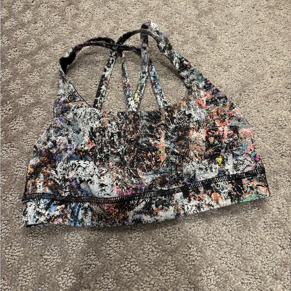 Lululemon Athletica Multicolor Strappy Bra